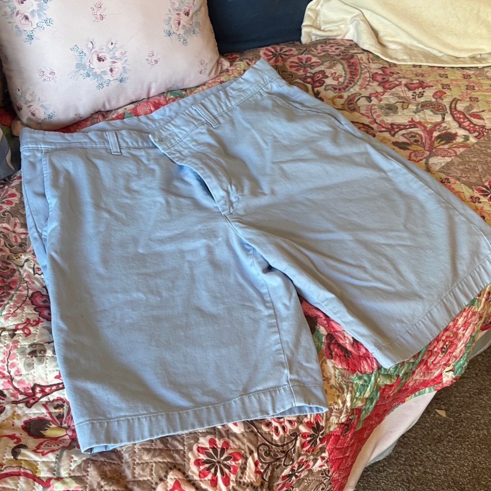 Roundtree & Yorke Sky Blue Shorts